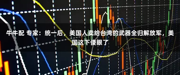 牛牛配 专家：统一后，美国人卖给台湾的武器全归解放军，美国这下傻眼了